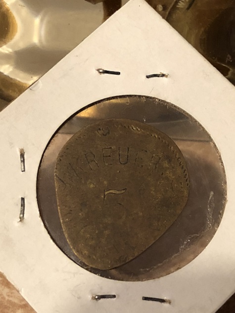 William-Mckinley-Funeral-Train-Token